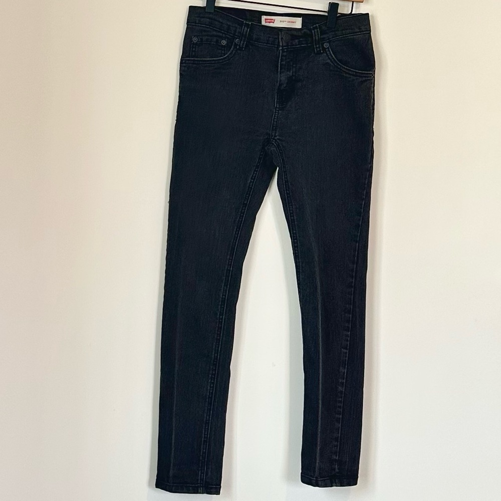 Levi's Men's 510 Skinny Black Jeans - Size: 27 x 27